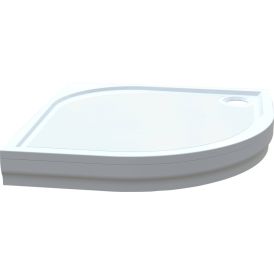 Dušialus Aqualine Noris kivimass 90 x 90 cm kumer
