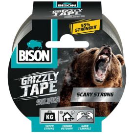 Grizzly Bison teip 10 m, silver