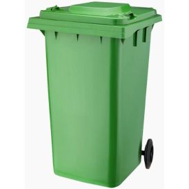 Prügikonteiner Aluoja 360 l, roheline