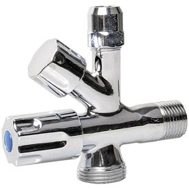 Nurkventiil võtmega 3/8"