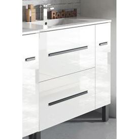 Valamukapp valamuga Ordonez Element 100 cm läikiv valge