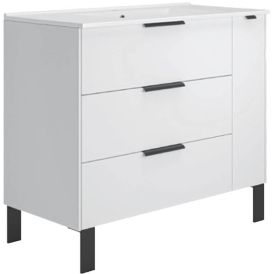 Valamukapp valamuga Ordonez Alboran 100 cm matt valge