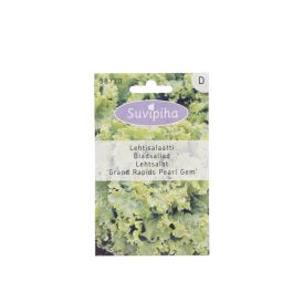 Lehtsalat Grand Rapids Pearl Gem F1 Suvipiha 0,5 g