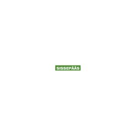 Kleebis "Sissepääs"