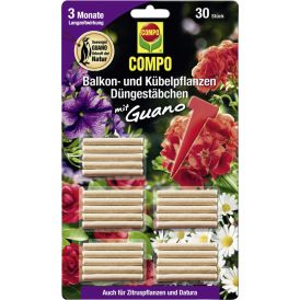 Väetisepulgad õitsvatele taimedele Compo 30 tk/lehel