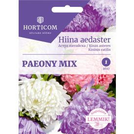 Hiina aedaster Paeony mix 1g
