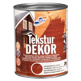 Puidukaitsevahend Rilak Teksturdekor punakas-pruun 0,9 l