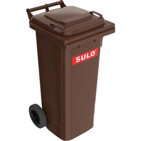 Prügikonteiner biojäätmetele Sulo 80 l, pruun