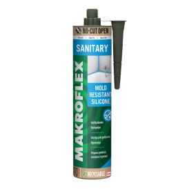 Sanitaarsilikoon Makroflex Sanitary Mold Resistant valge 280 ml