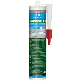 Sanitaarsilikoonhermeetik Makroflex SX101, värvitu 300 ml