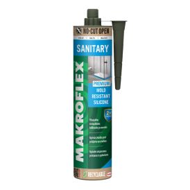 Sanitaarsilikoon Makroflex Sanitary Premium Mold Resistant valge 280 ml