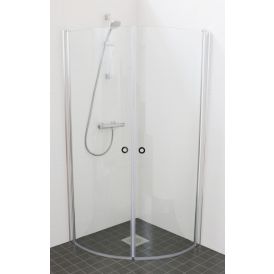 Dušinurk Nordium SK850K 85 X 85 cm kirgasklaas