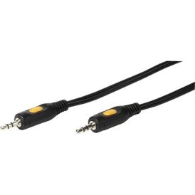 Audiokaabel Vivanco 3,5 mm / 3,5 mm, 0,75 m