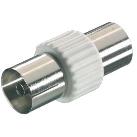 Koaksiaalne topeltpesa Vivanco valge