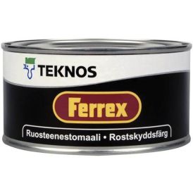 Korrosioonitõrjevärv Teknos Ferrex 0,3 l, punane