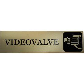 Kleebis "Videovalve" 4,5 x 16,5 cm