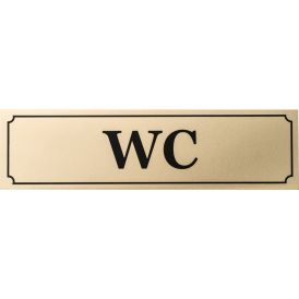 Kleebis WC 4,5 x 16,5 cm