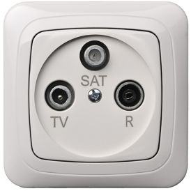 TV/RD/SAT pesa Alfa valge