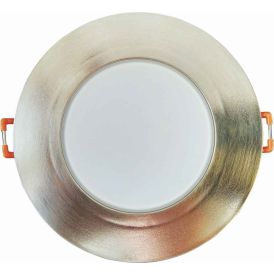 Süvistatav kohtvalgusti Greenlux LED Bono-R 8 W, 3000 K, matt kroom