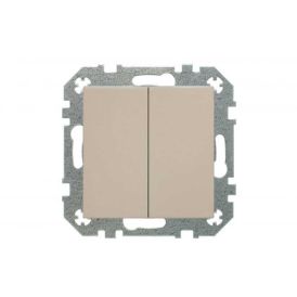 Lüliti Liregus Retro 10 A / 250 V 2-ne süvistatav beež