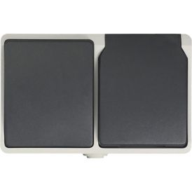 Pistikupesa + lüliti KOMBI 1-ne IP44 hall