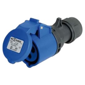 Tööstuslik pistikupesa kaitseklapiga ABL CEE 16 A / 400 V 3P IP44