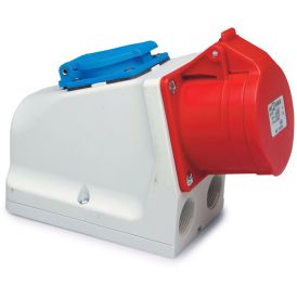 Pistikupesa ABL  CEE 416-6+SCHUKO IP44