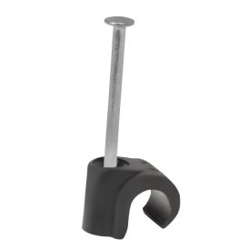Kaabliklamber Baltplast BP KS 4-6 mm ümarale kaablile must 25 tk