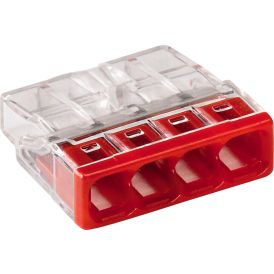 Wago klemm 4 x 0,5 - 2,5 mm²