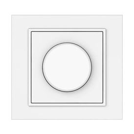 Dimmerlüliti raamiga Vilma Quadrum QR 1000 ARMP LED 1-100 W valge