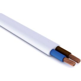 Kiudkaabel lapik Lietkabelis BVV-PLL 2 x 1,0 mm² 5 m