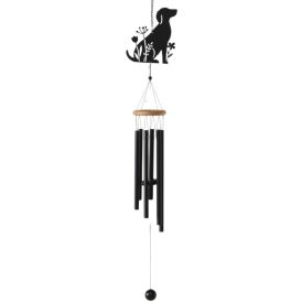 Tuulekell valik 90 cm, must