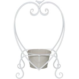 Lillelaud potiga süda valik 52 cm
