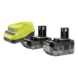 Aku ja laadija Ryobi ONE+ RC18120A-242X 4,0 Ah + 2,0 Ah 