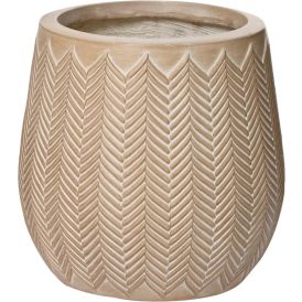Lillepott Oliver Ø 22 cm, beež