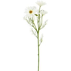 Kunstlill karikakar 60 cm, valge