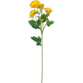Kunstlill tulikas 62 cm, kollane