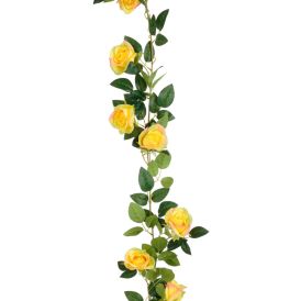 Kunstlill roosivanik 180 cm, kollane