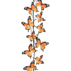 Dekoratiivoks liblikad 110 cm, oranž