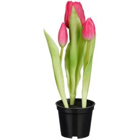 Kunstill tulp potis valik 25 x 7,5 cm