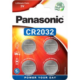Patareid PANASONIC LITHIUM CR2032 4 tk