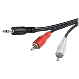 Helikaabel Vivanco AUX/RCA 2,5 m