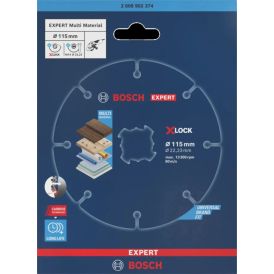 Lõikeketas Bosch EXPERT Multi Material Carbide 115 x 1,6 x 22,23 mm