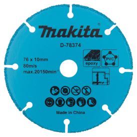 Volframkarbiit kattega lõikeketas Makita 76 mm