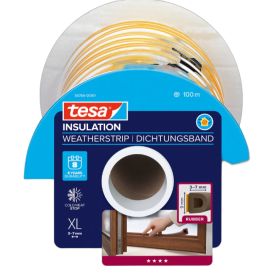 Aknatihend tesa® D-profiil 100 m x 9 mm x 4 mm