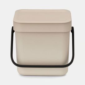 Prügikast Brabantia Sort & Go 3 l, beež