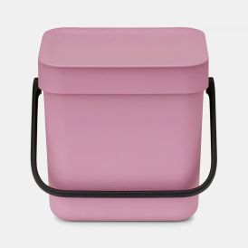Prügikast Brabantia Sort & Go 3 l, roosa