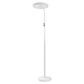 LED-valgustiga põrandaventilaator