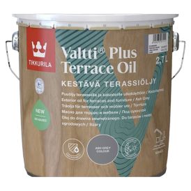 Terrassiõli Tikkurila Valtti Plus Terrace Oil 2,7 l hall