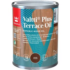 Terrassiõli Tikkurila Valtti Plus Terrace Oil 0,9 l pruun